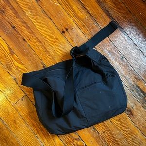 COS Slouchy Nylon Messenger Bag